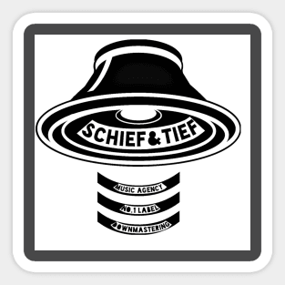 Schief & Tief  Box Logo Sticker